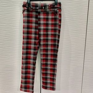 NWT Italian Plaid Pants